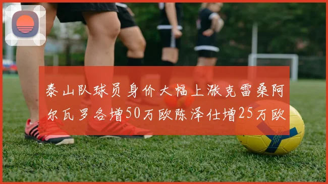 泰山队球员身价大幅上涨克雷桑阿尔瓦罗各增50万欧陈泽仕增25万欧